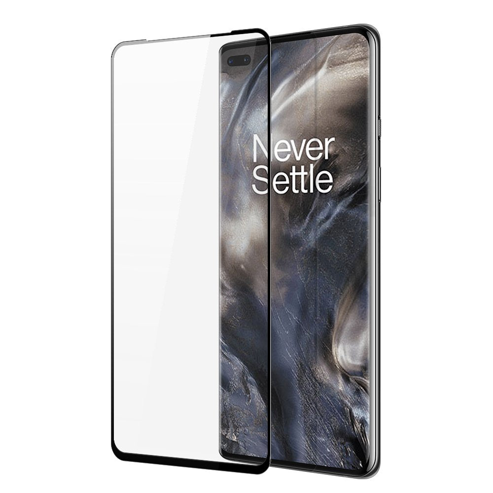 Protetor de tela resistente de vidro temperado 9D Dux Ducis 9D totalmente coberto com moldura para OnePlus Nord preto (case amigável)