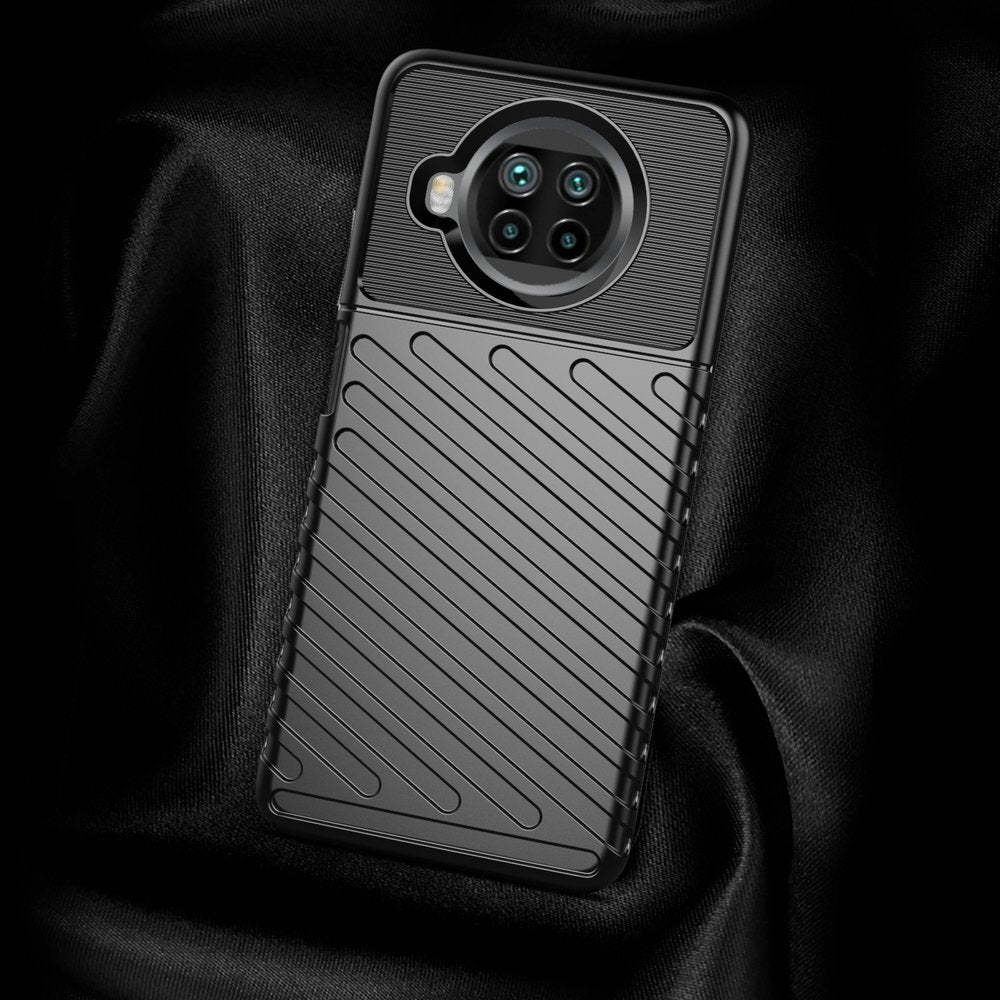 Capa Thunder Capa flexível resistente resistente em TPU para Xiaomi Mi 10T Lite verde