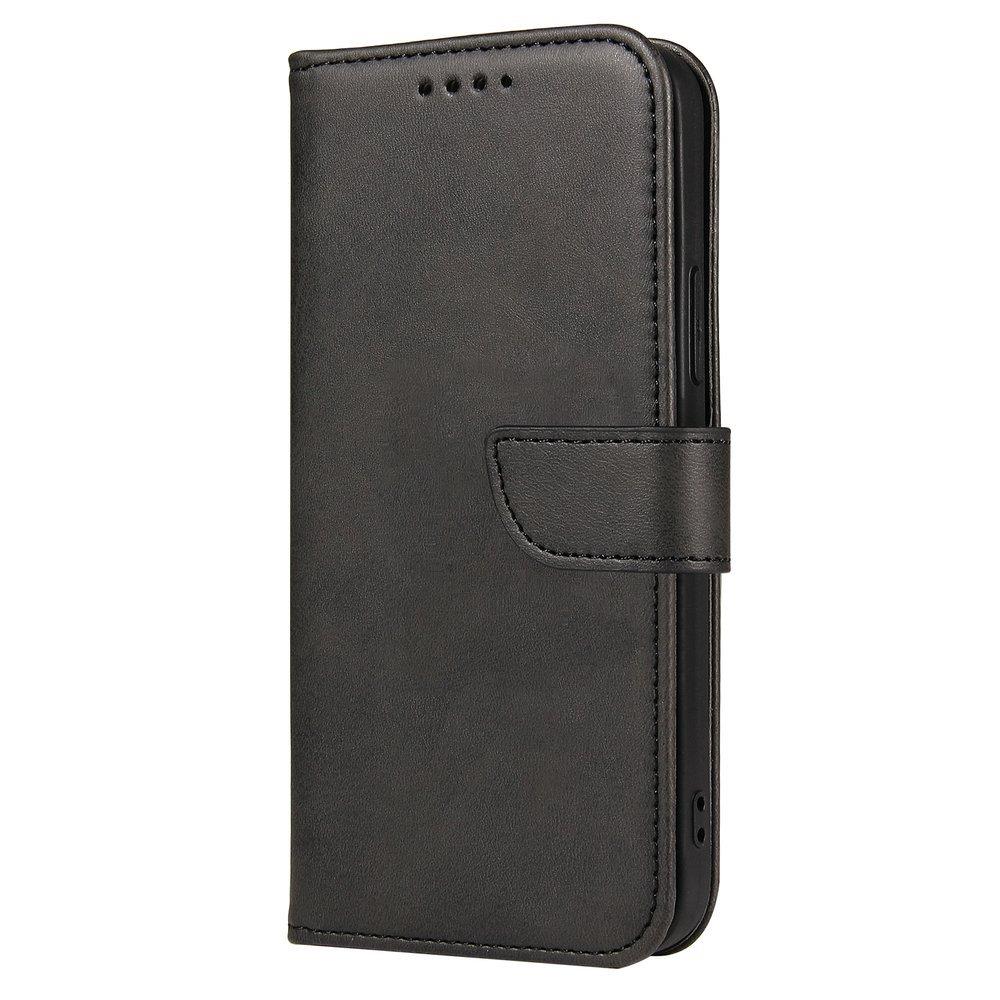 Magnet Case elegante estante tipo estante com suporte para iPhone 11 preto
