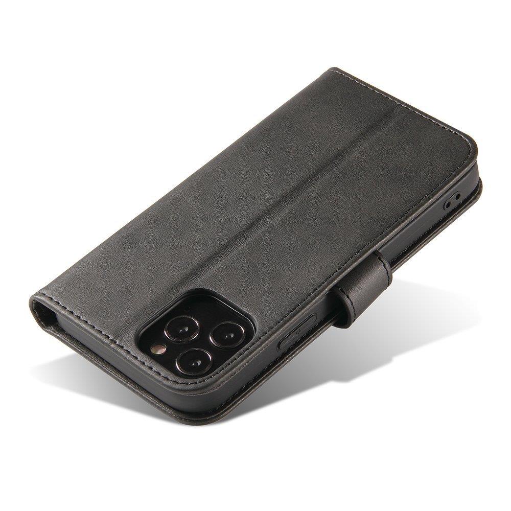 Magnet Case elegante estante tipo estante com suporte para iPhone 11 preto