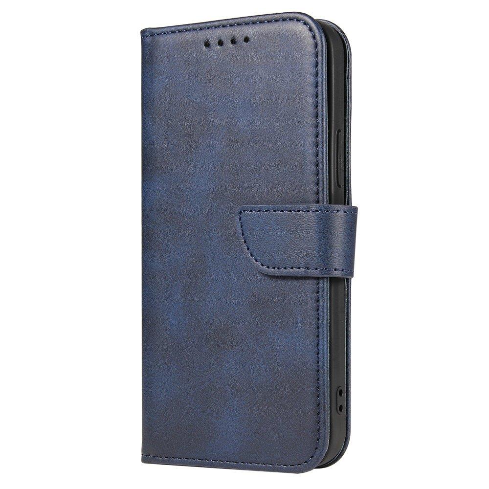 Magnet Case elegante estante tipo estante com suporte para iPhone 11 azul