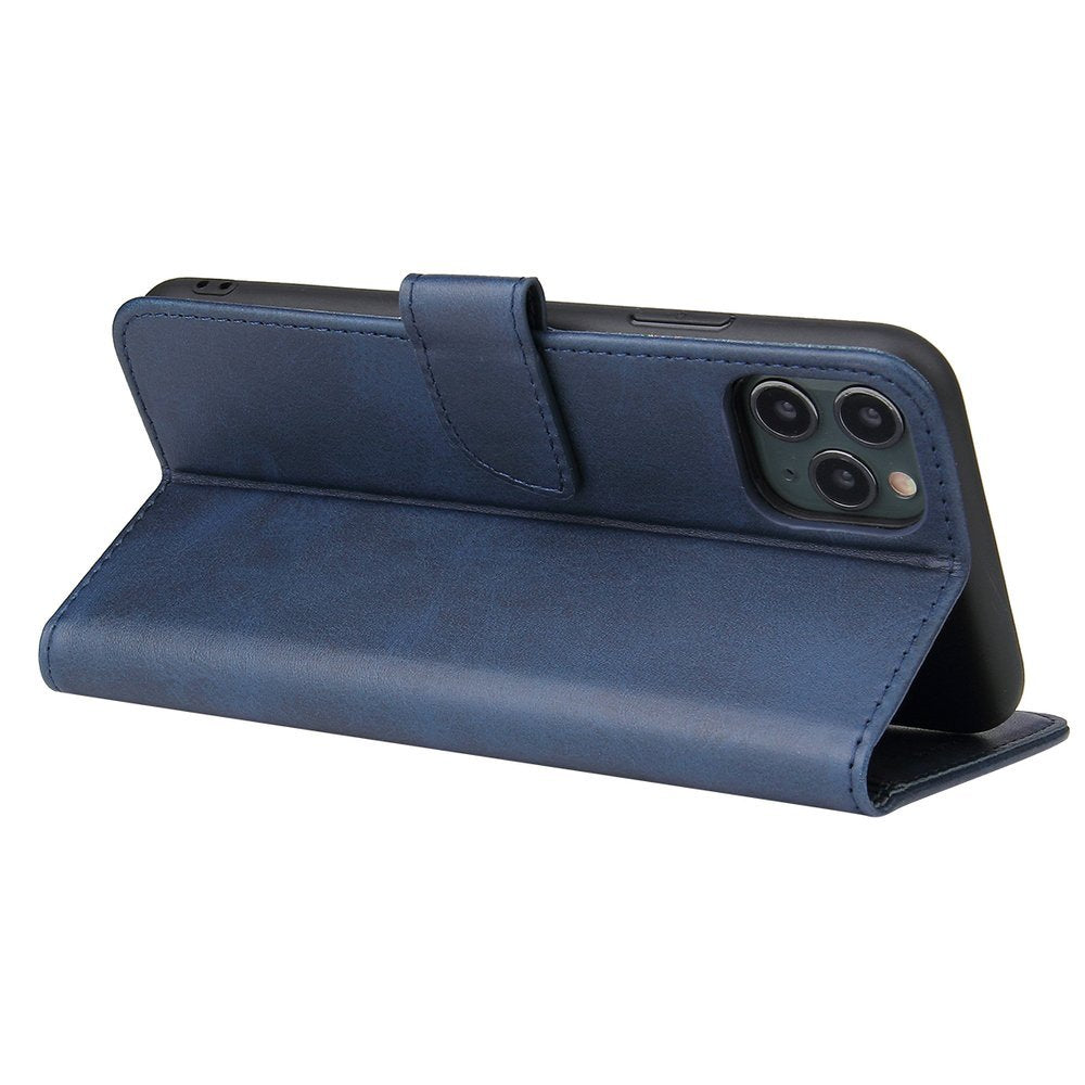 Estojo magnético elegante estante tipo estante com suporte para iPhone 11 Pro azul