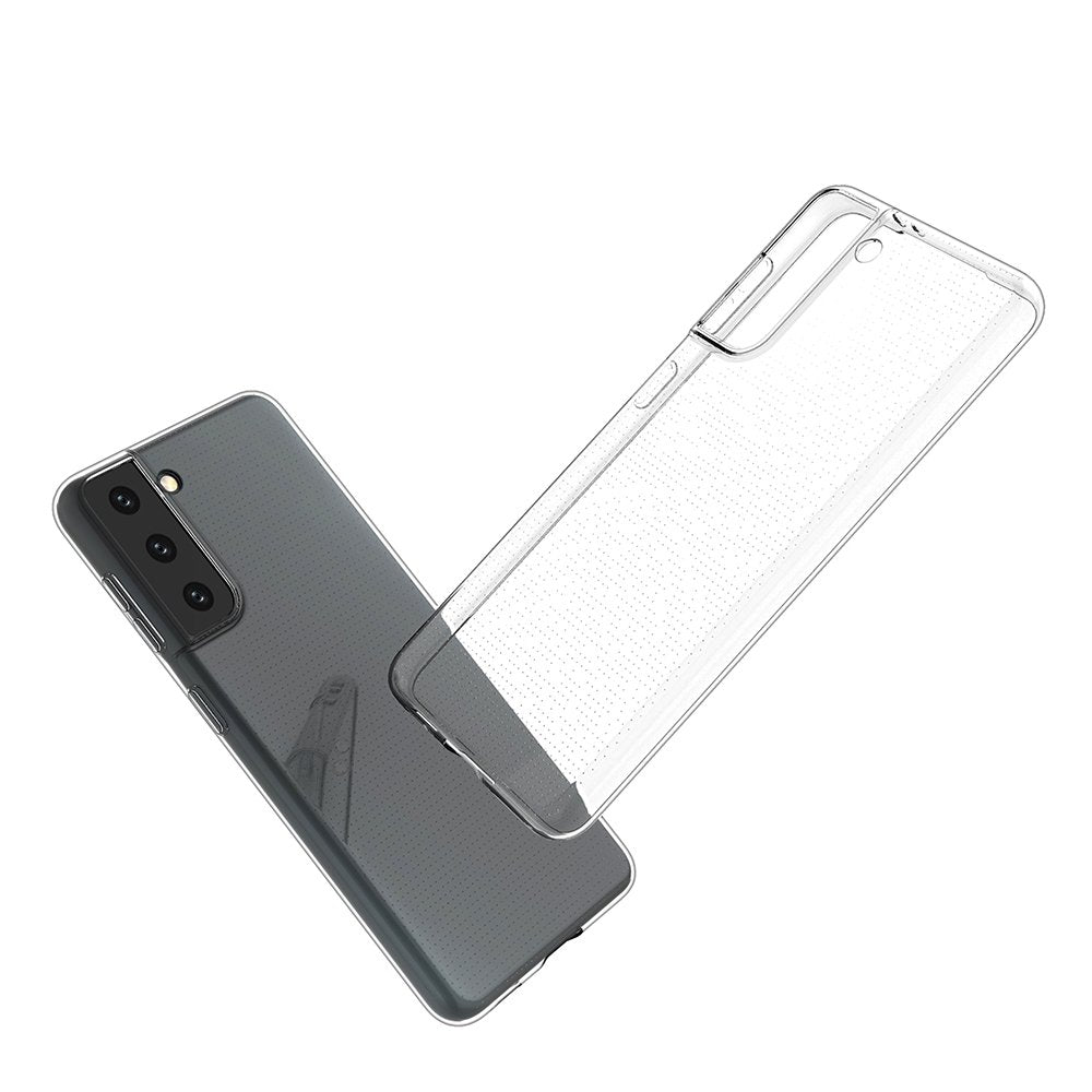 Capa ultra clara de 05 mm em gel TPU para Samsung Galaxy S21 5G transparente