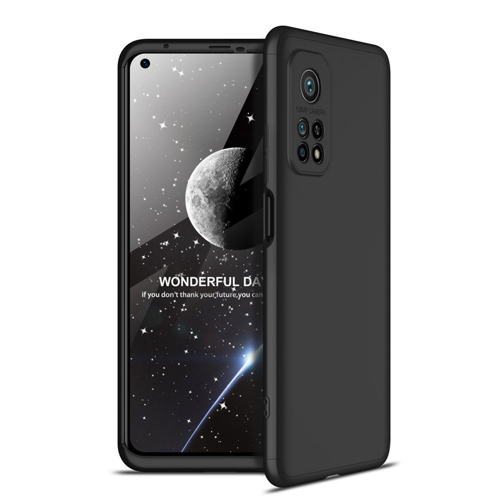Capa de proteção frontal e traseira GKK 360 Capa de corpo inteiro Xiaomi Mi 10T Pro - Xiaomi Mi 10T preta