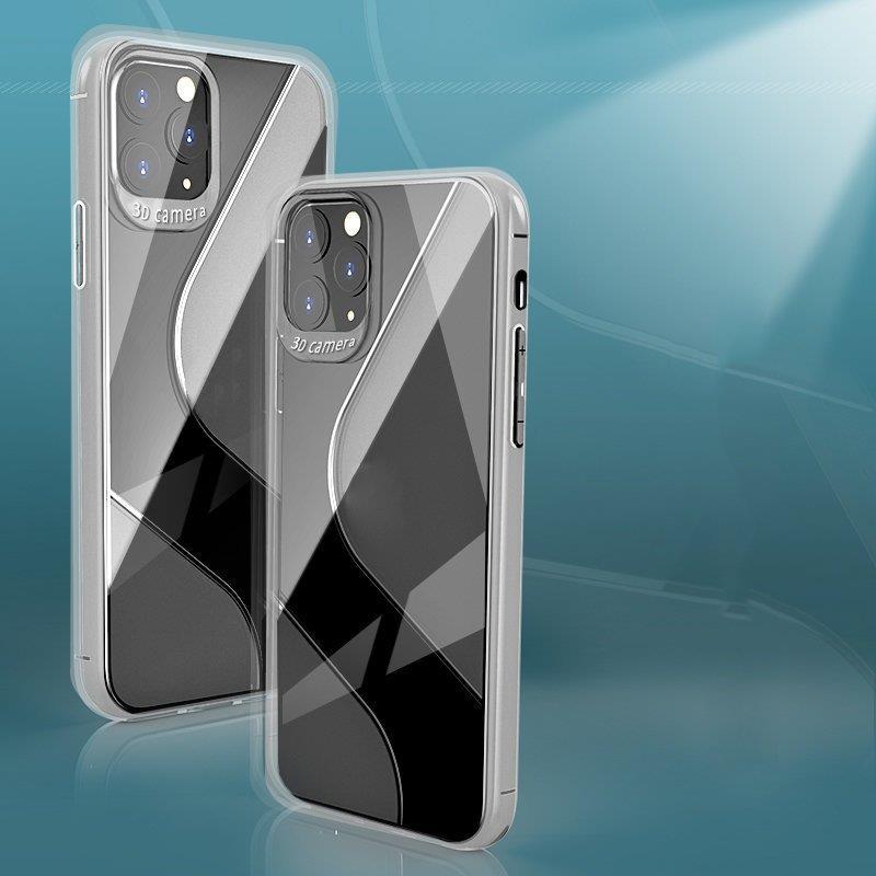 S-Case Capa Flexível de TPU para iPhone 12 mini preto