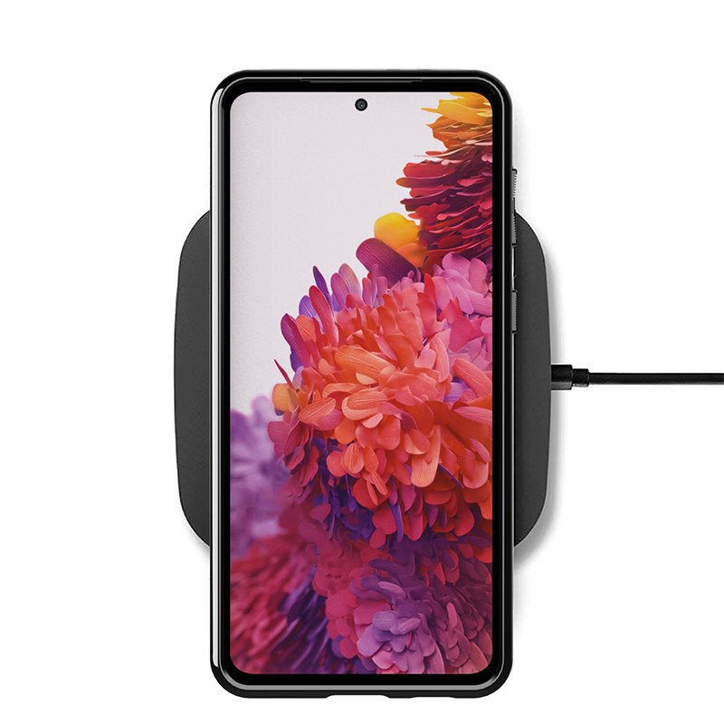 Capa Thunder Capa flexível resistente resistente e resistente de TPU para Samsung Galaxy S21 + 5G (S21 Plus 5G) preta