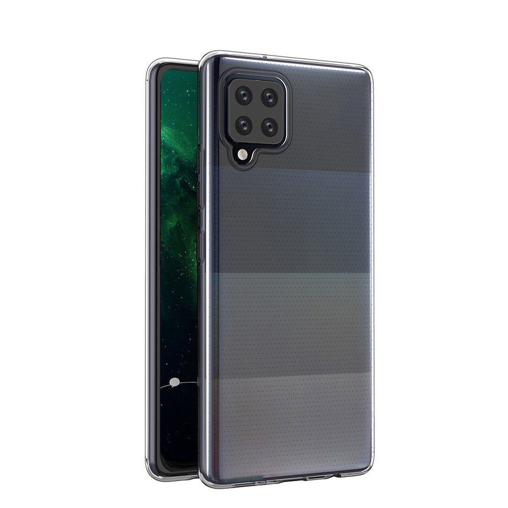 Capa ultra clara de 05 mm em gel TPU para Samsung Galaxy A12 - Galaxy M12 transparente