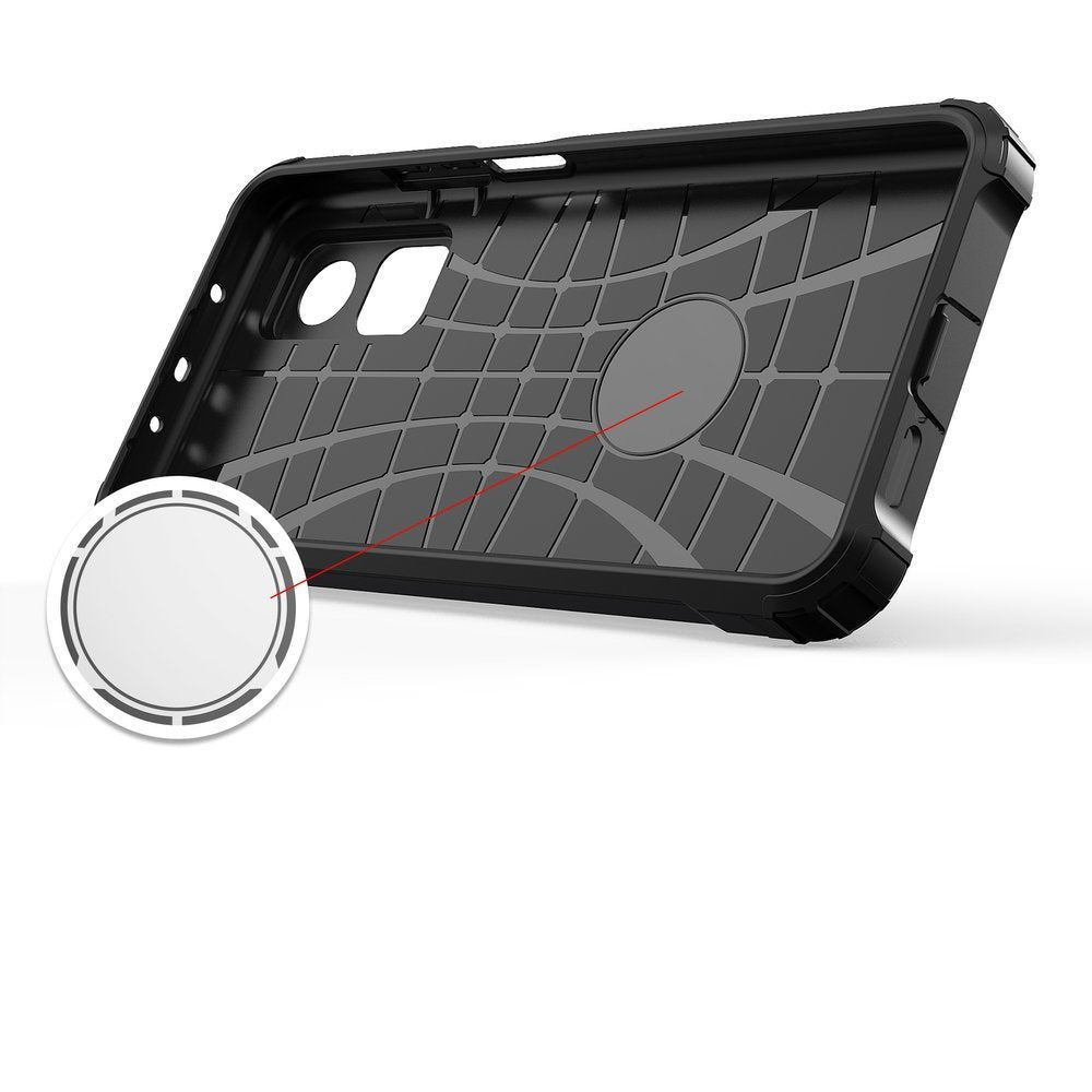 Capa de armadura híbrida capa resistente e resistente para Xiaomi Mi 10T Pro - Xiaomi Mi 10T azul