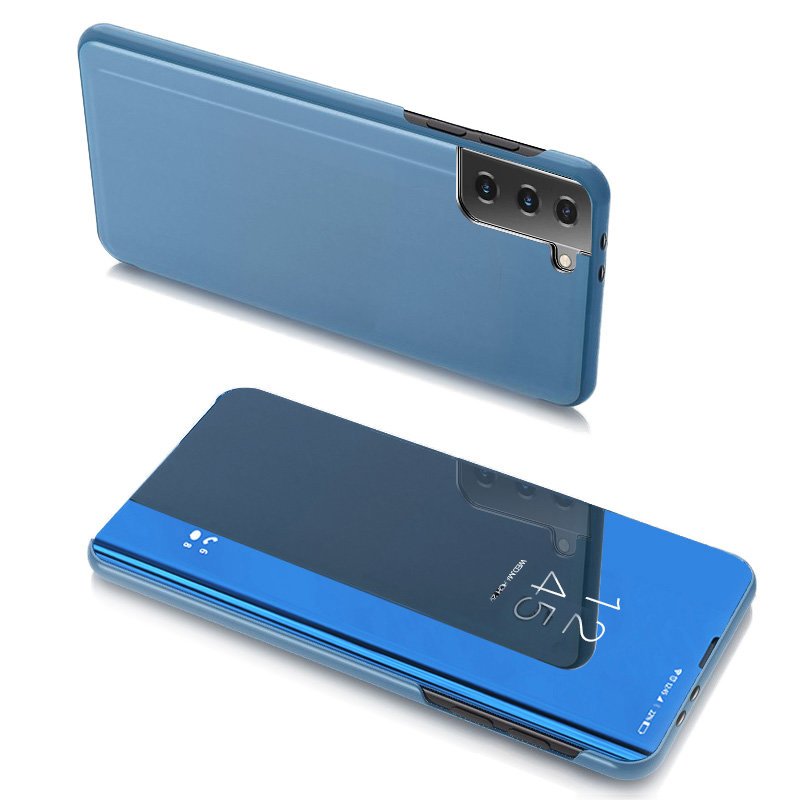Capa transparente para Samsung Galaxy S21 + 5G (S21 Plus 5G) azul