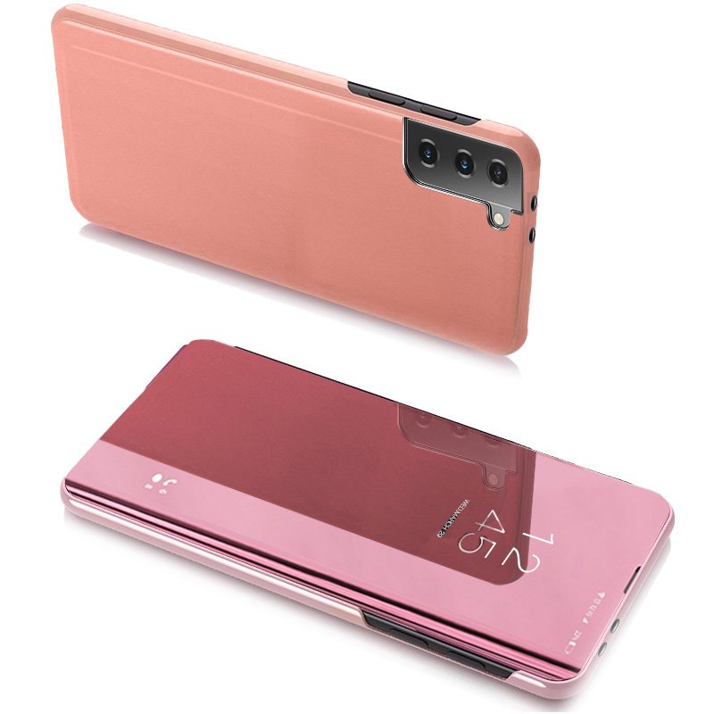 Capa transparente para Samsung Galaxy S21 + 5G (S21 Plus 5G) rosa