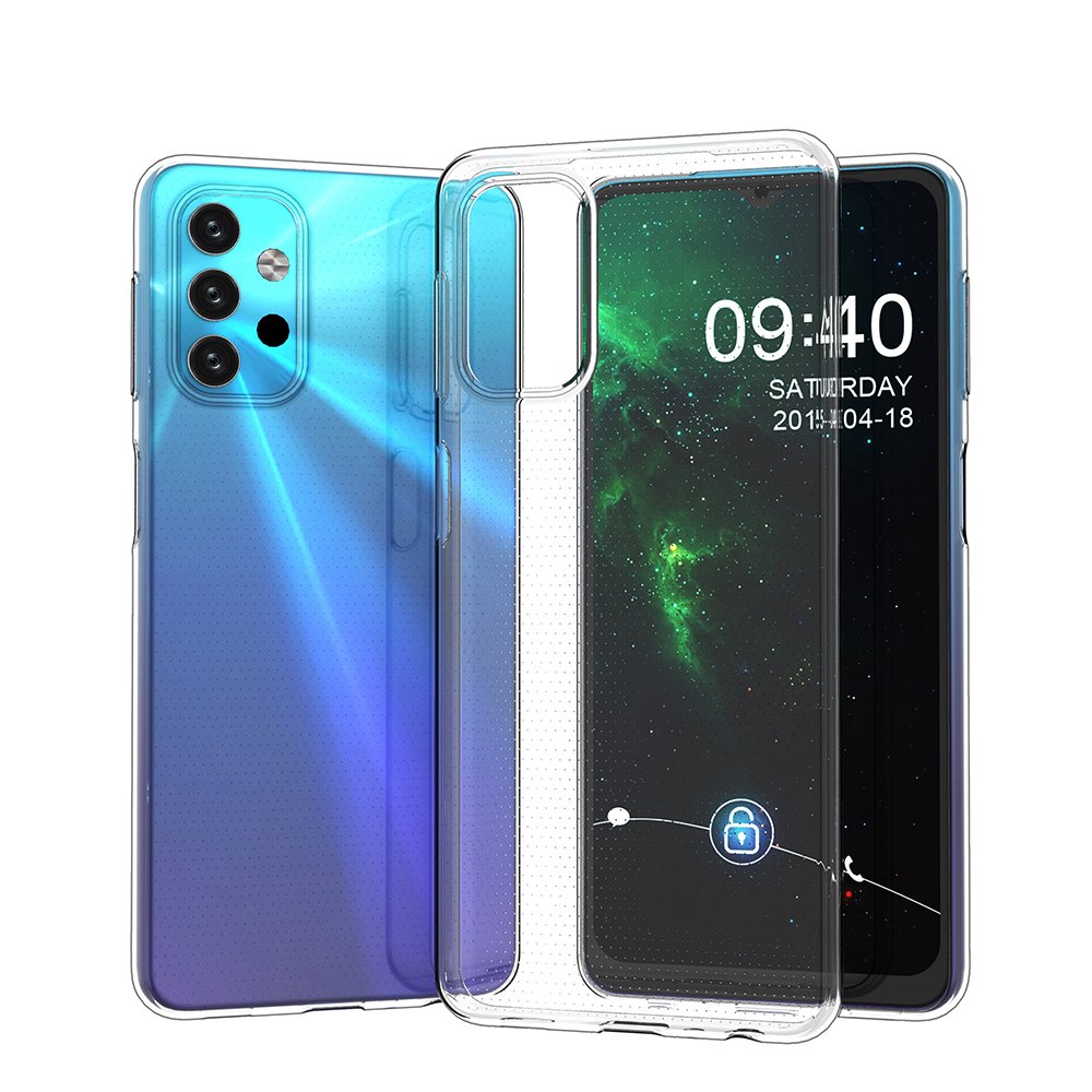 Capa ultra clara de 05 mm em gel TPU para Samsung Galaxy A32 5G transparente