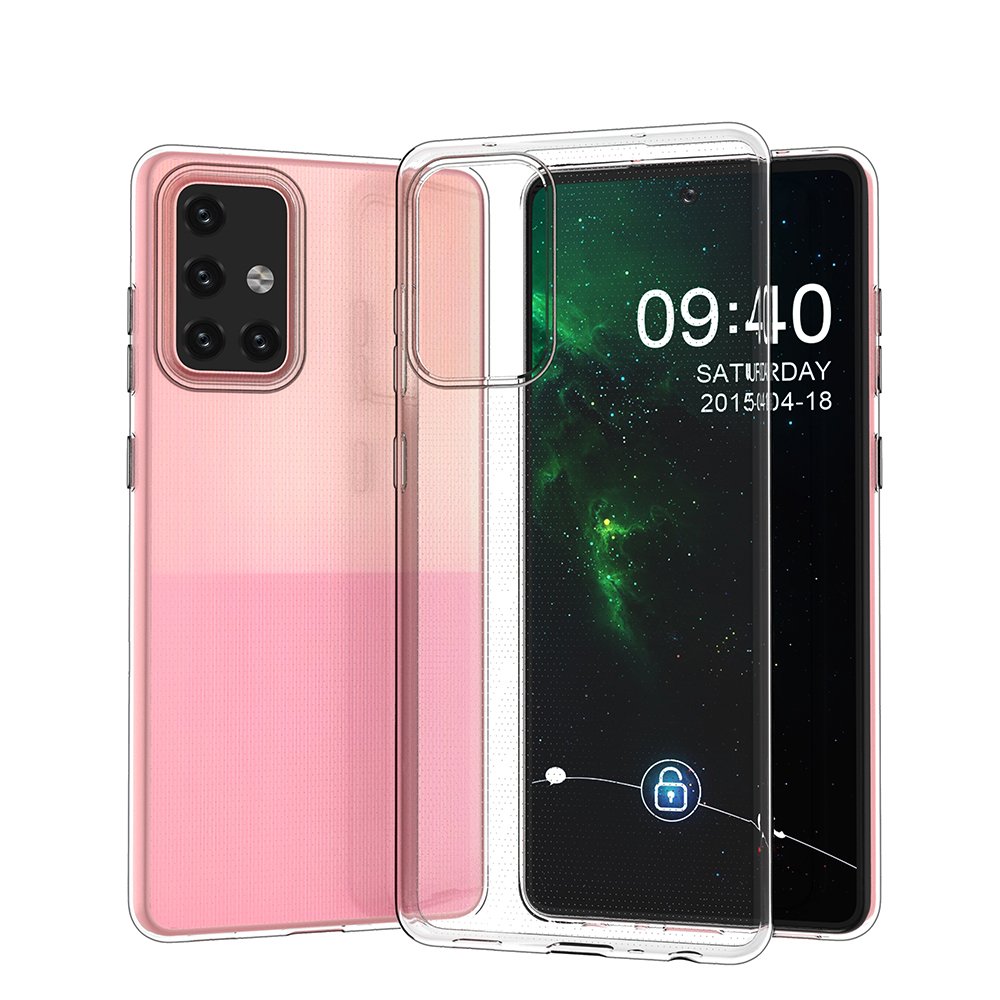 Capa ultra clara de 05 mm em gel TPU para Samsung Galaxy A72 4G transparente