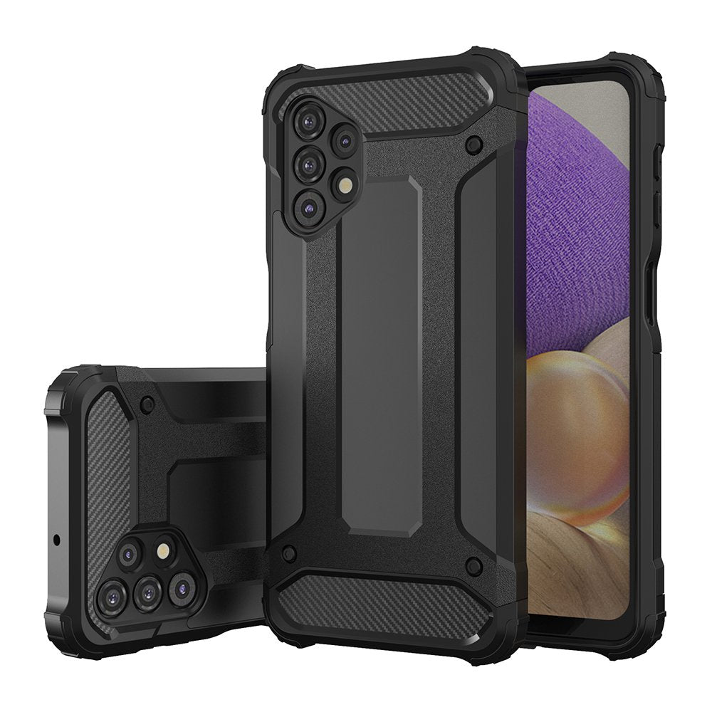 Capa Hybrid Armor Capa resistente e resistente para Samsung Galaxy A32 5G dourado