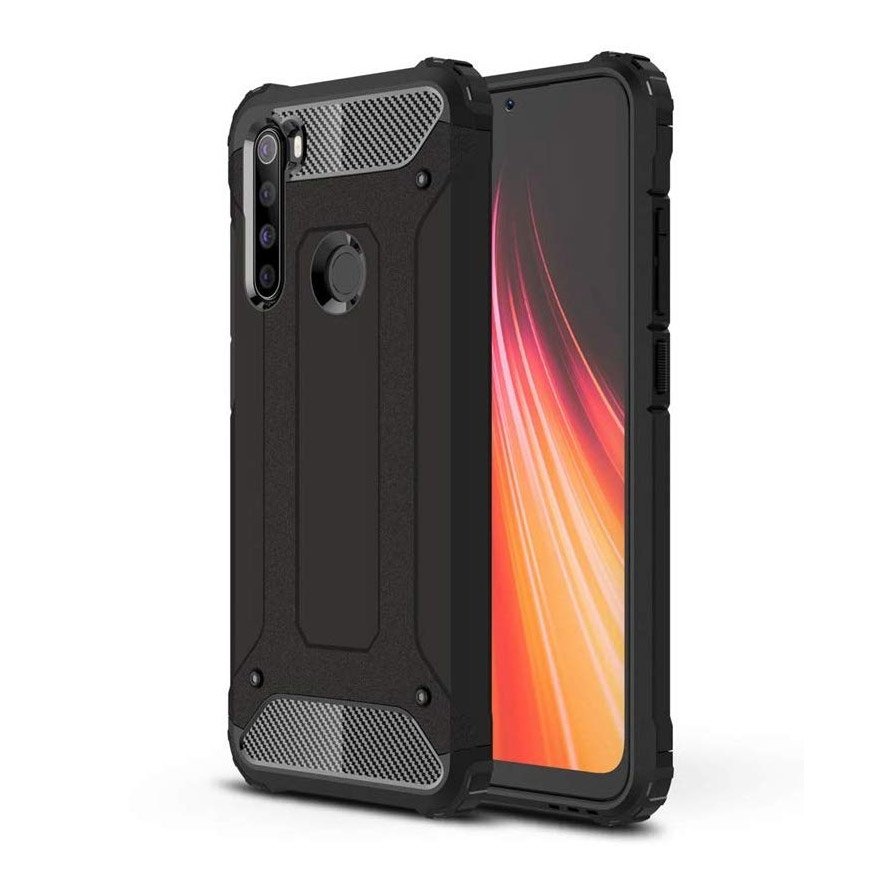 Capa Hybrid Armor Capa resistente e resistente para Samsung Galaxy A11 - M11 preta