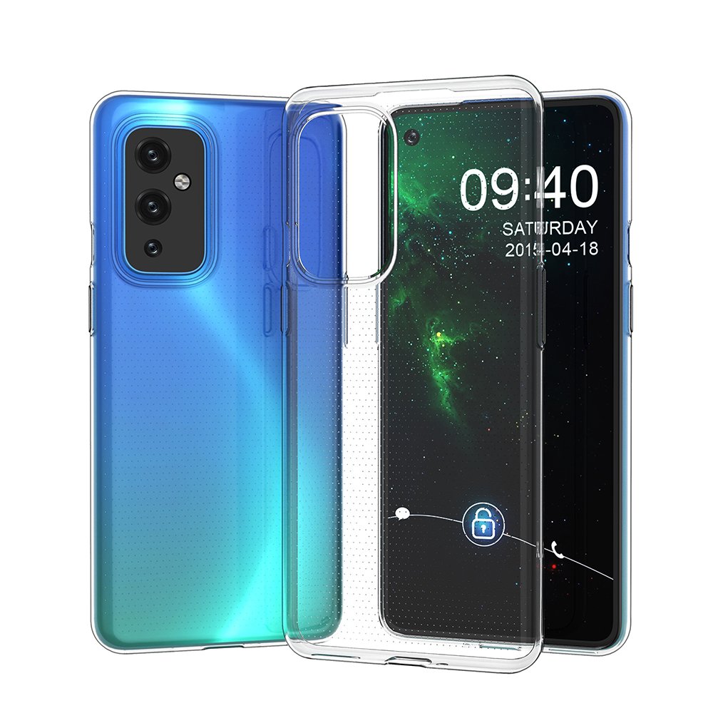 Capa de gel TPU Ultra Clear 05 mm para OnePlus 9 transparente