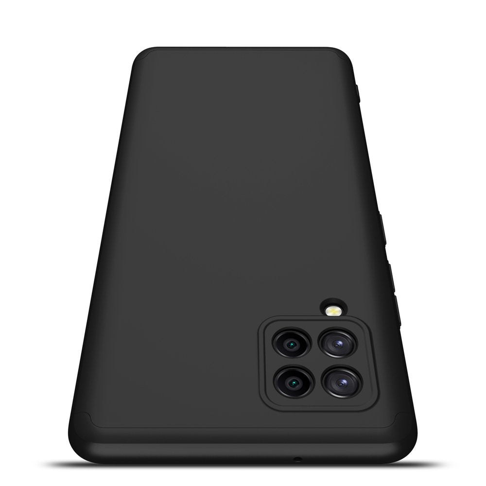 GKK 360 Capa de proteção frontal e traseira capa completa para Samsung Galaxy A42 5G preto