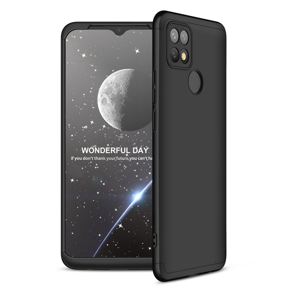 GKK 360 Capa de proteção frontal e traseira capa de corpo inteiro Oppo A15 preto