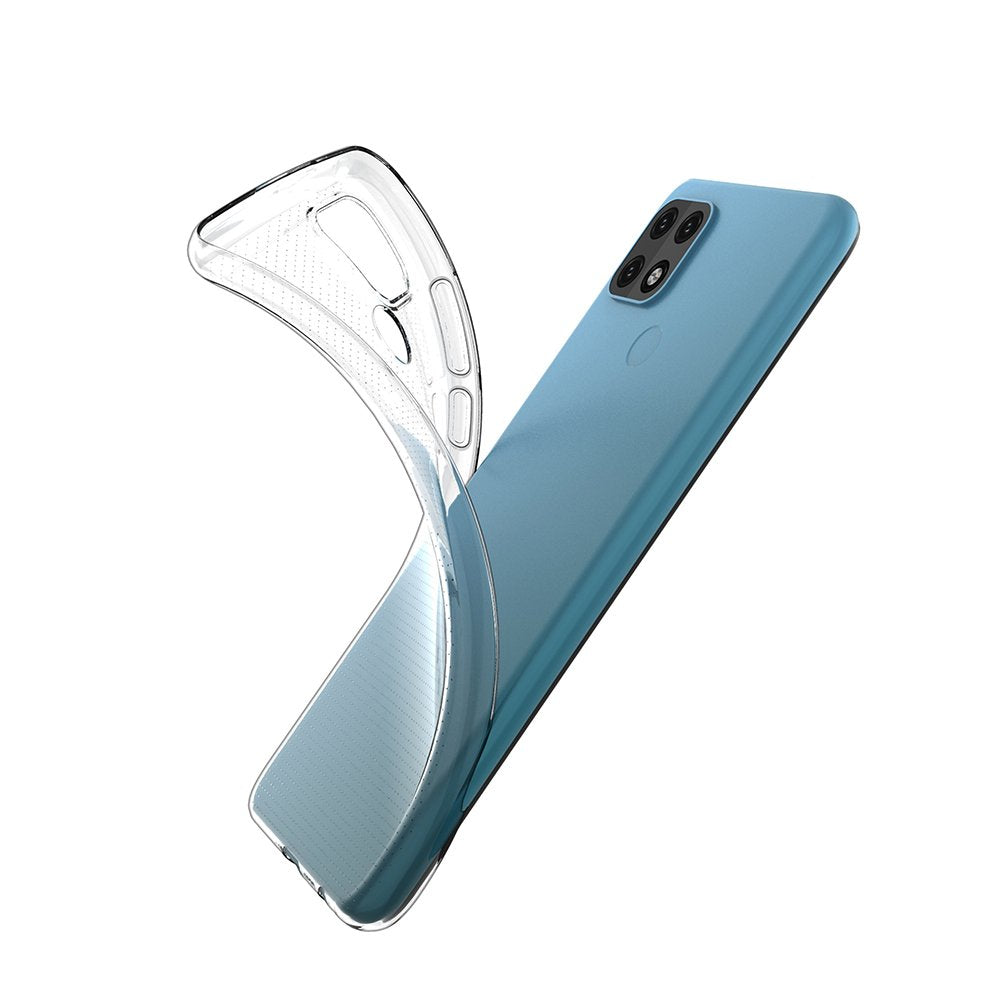 Capa Ultra Clear 05 mm Gel TPU para Oppo A15 transparente