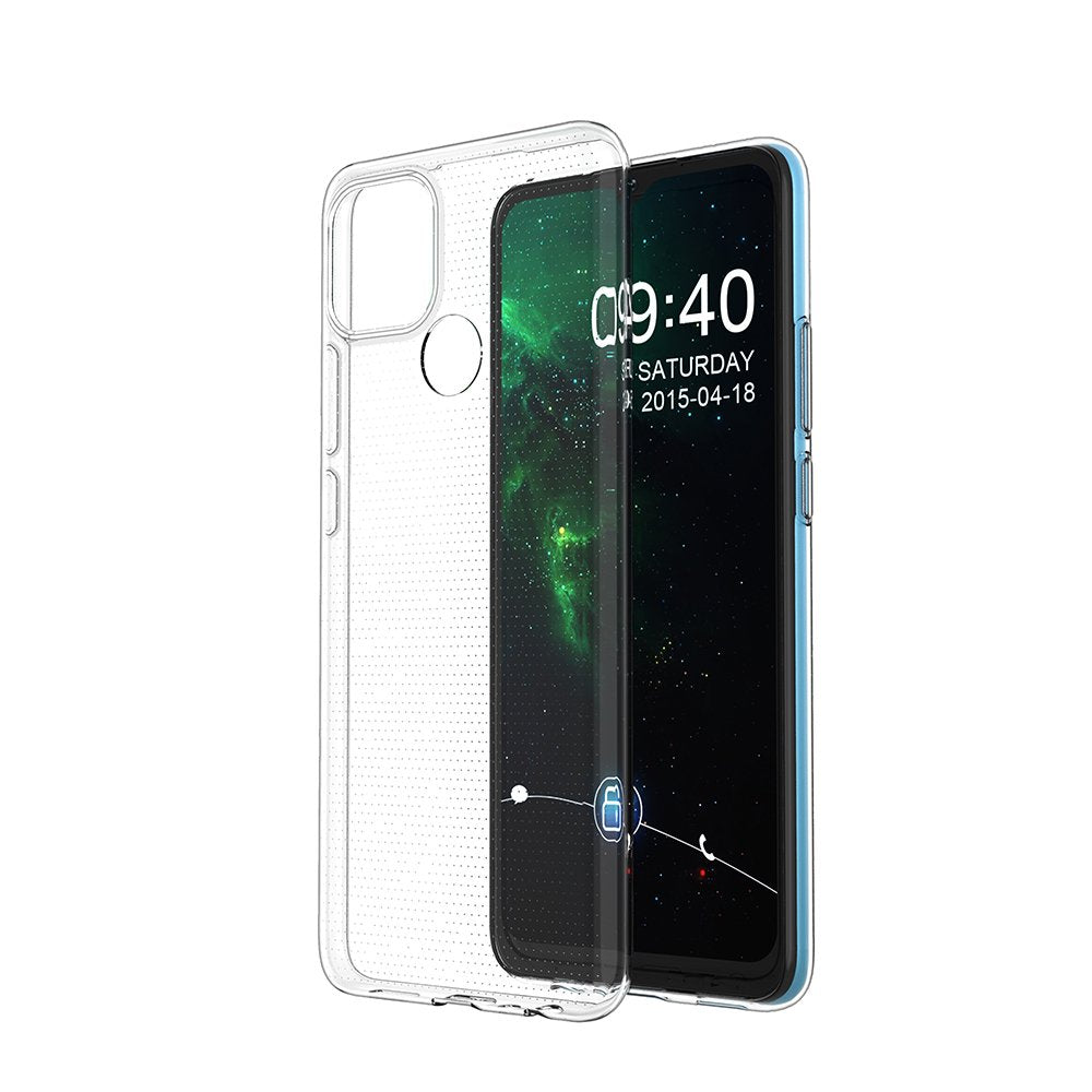 Capa Ultra Clear 05 mm Gel TPU para Oppo A15 transparente