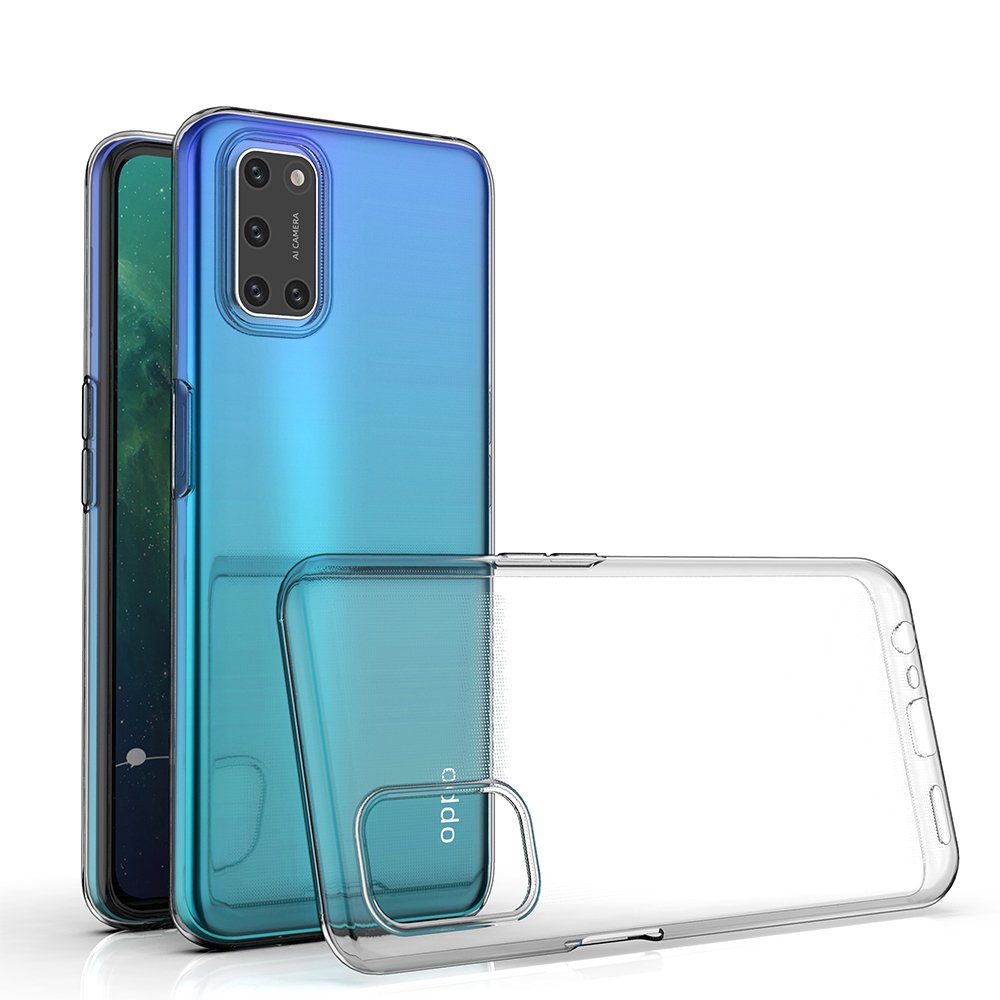 Capa de gel TPU Ultra Clear 05 mm para Oppo A92  -  A72  -  A52 transparente