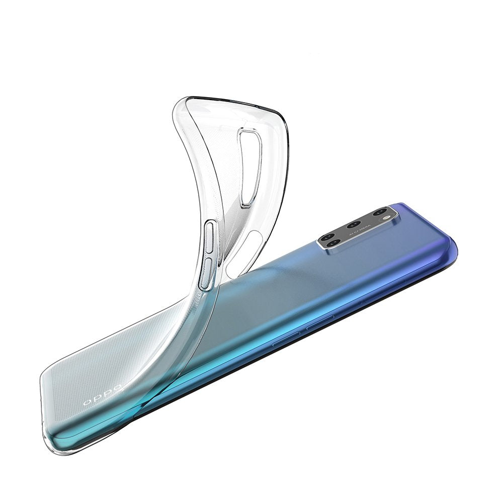 Capa de gel TPU Ultra Clear 05 mm para Oppo A92  -  A72  -  A52 transparente