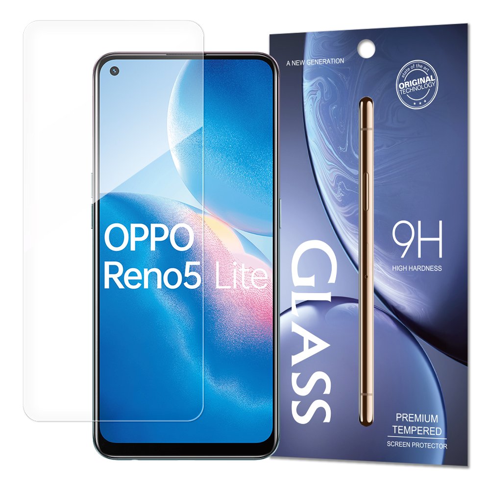 Protetor de tela de vidro temperado 9H para Oppo Reno 5 Lite - Reno 5 F