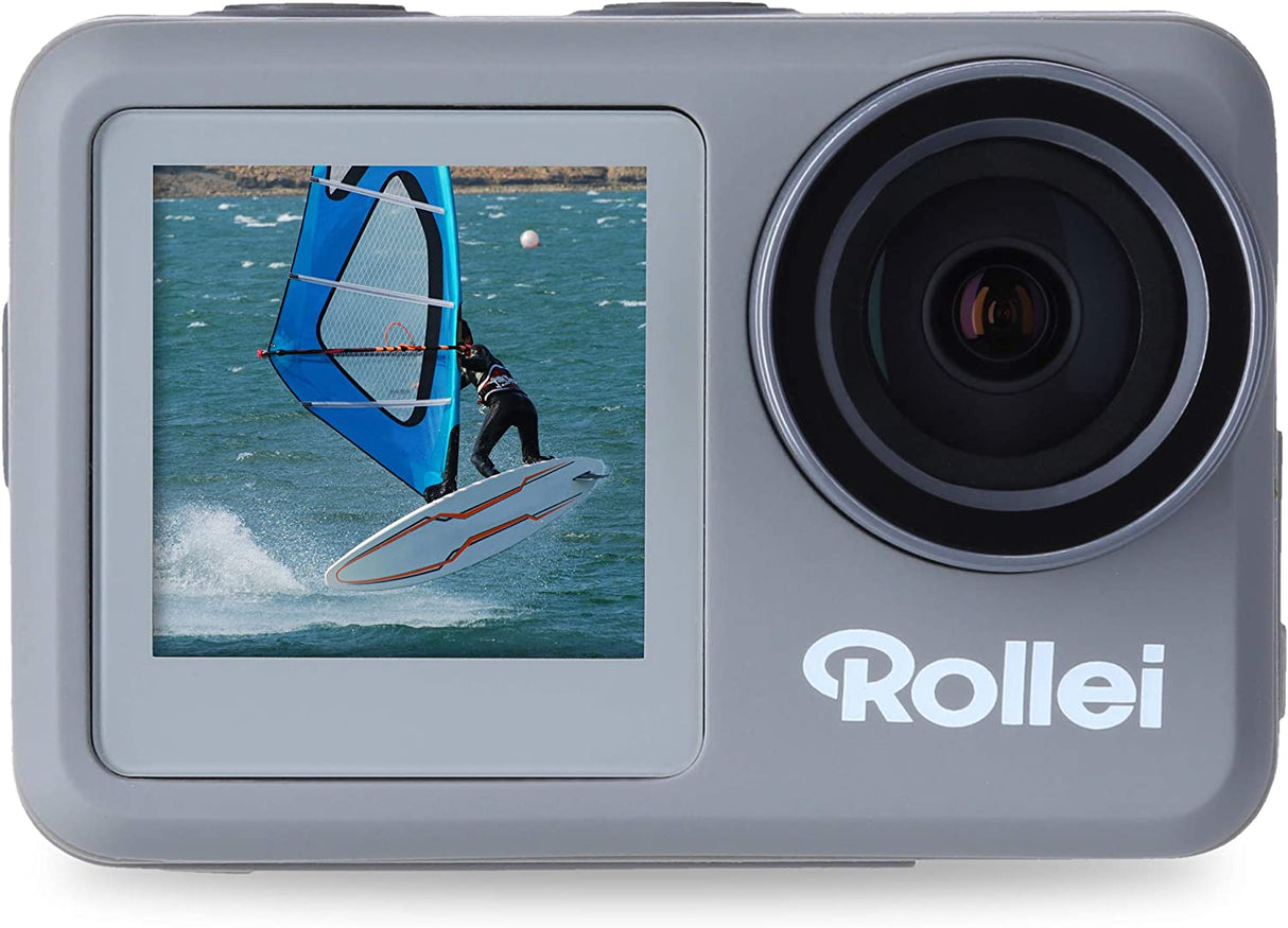 Rollei Action Cam 9s Plus Câmara de Ação 4K à prova d’agua com Acessórios