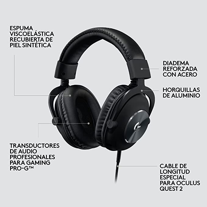 PRO VR Auriculares gaming para Oculus Quest 2