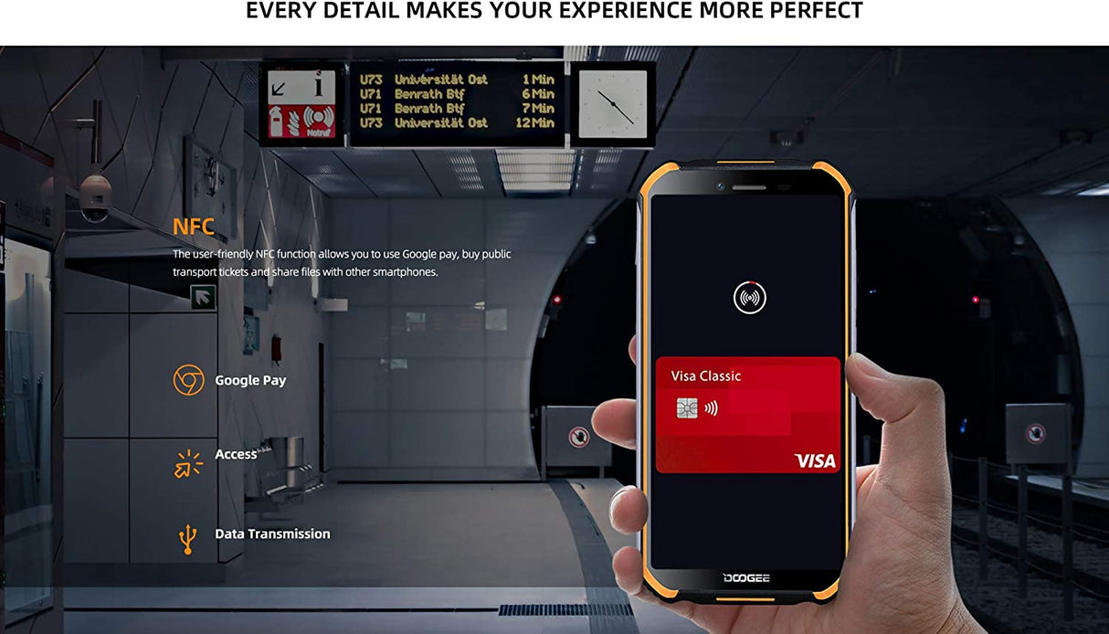 Doogee S40 Pro 4GB/64GB (Preto)