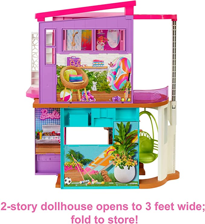 Mattel Barbie Casa de Bonecas Malibu House 2022