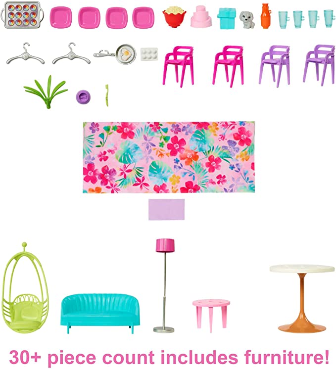 Mattel Barbie Casa de Bonecas Malibu House 2022