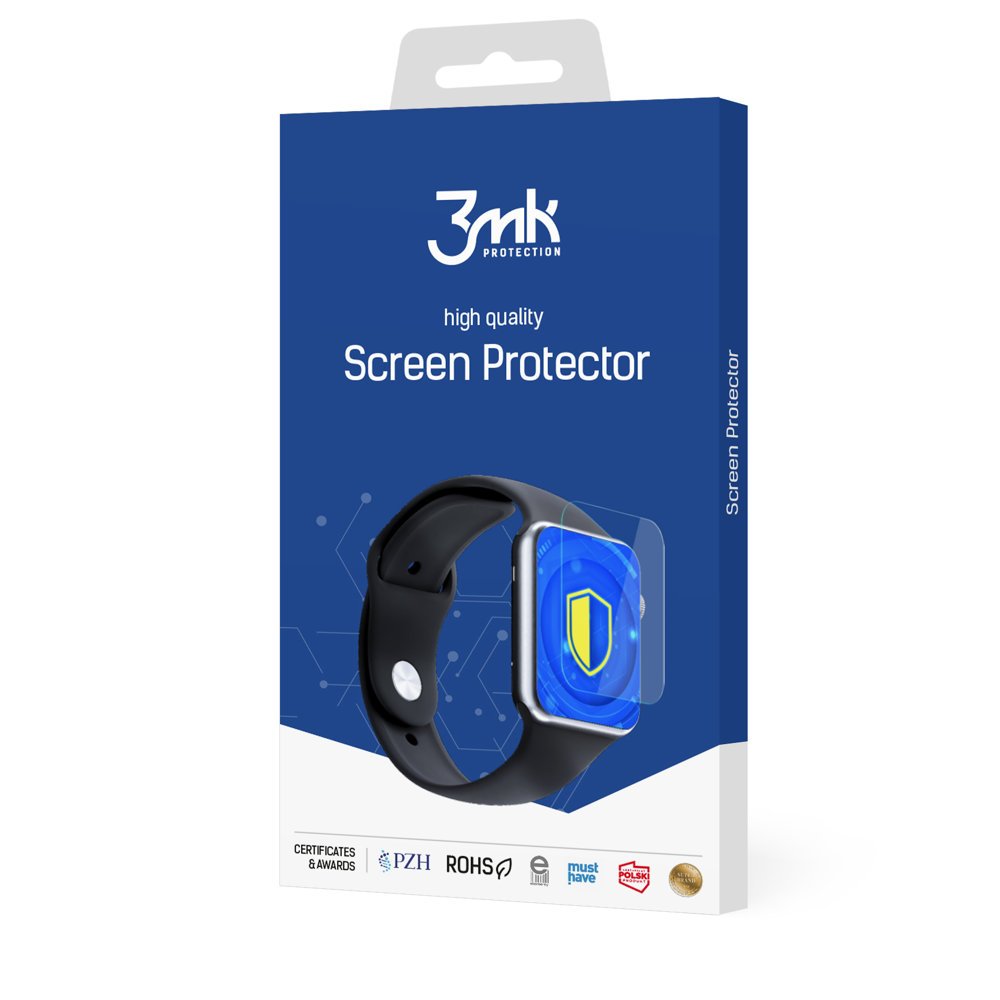 3MK All-Safe Booster Watch Package caixa com um kit de montagem para smartwatch foil 1 pc.