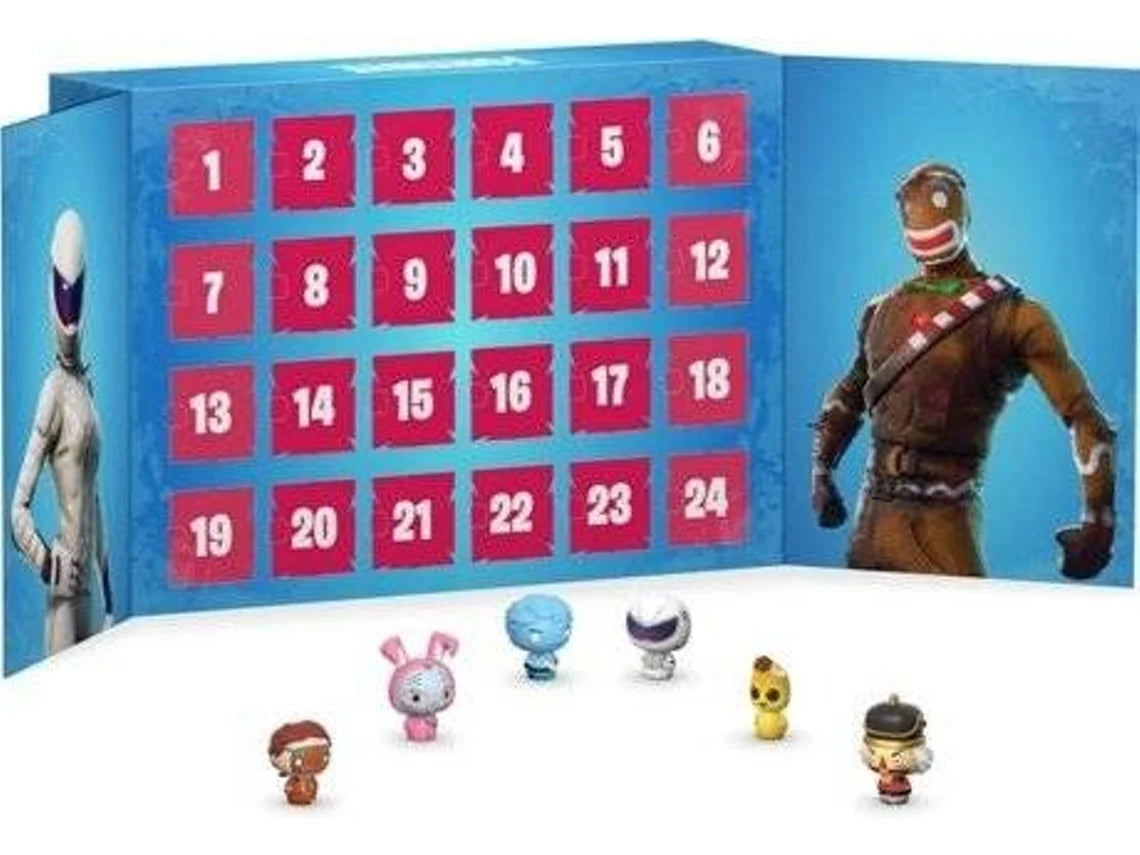 Calendário de advento Fortnite 25 peças Pocket Pops