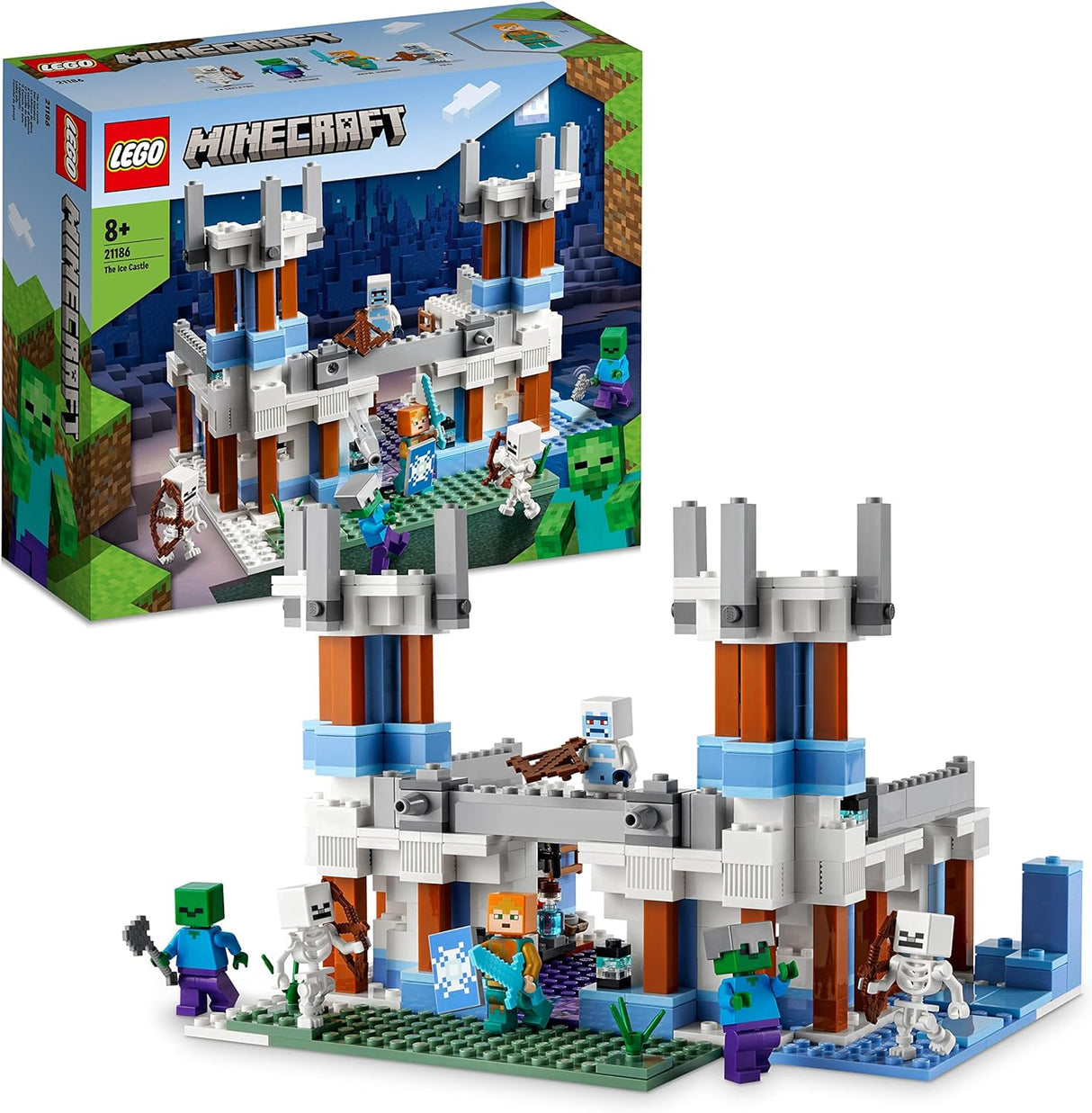LEGO Minecraft 21186 O Castelo de Gelo