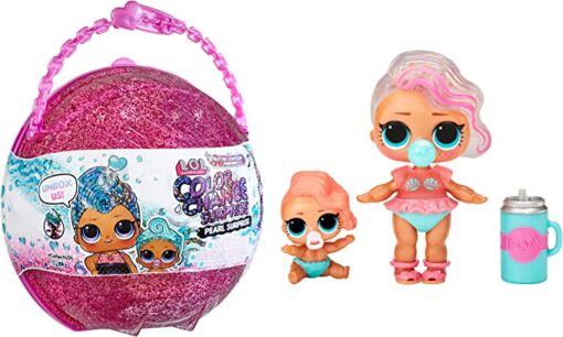 L.O.L. Surprise! Glitter Color Change Pearl Surprise - Sortido (Roxo ou Verde)