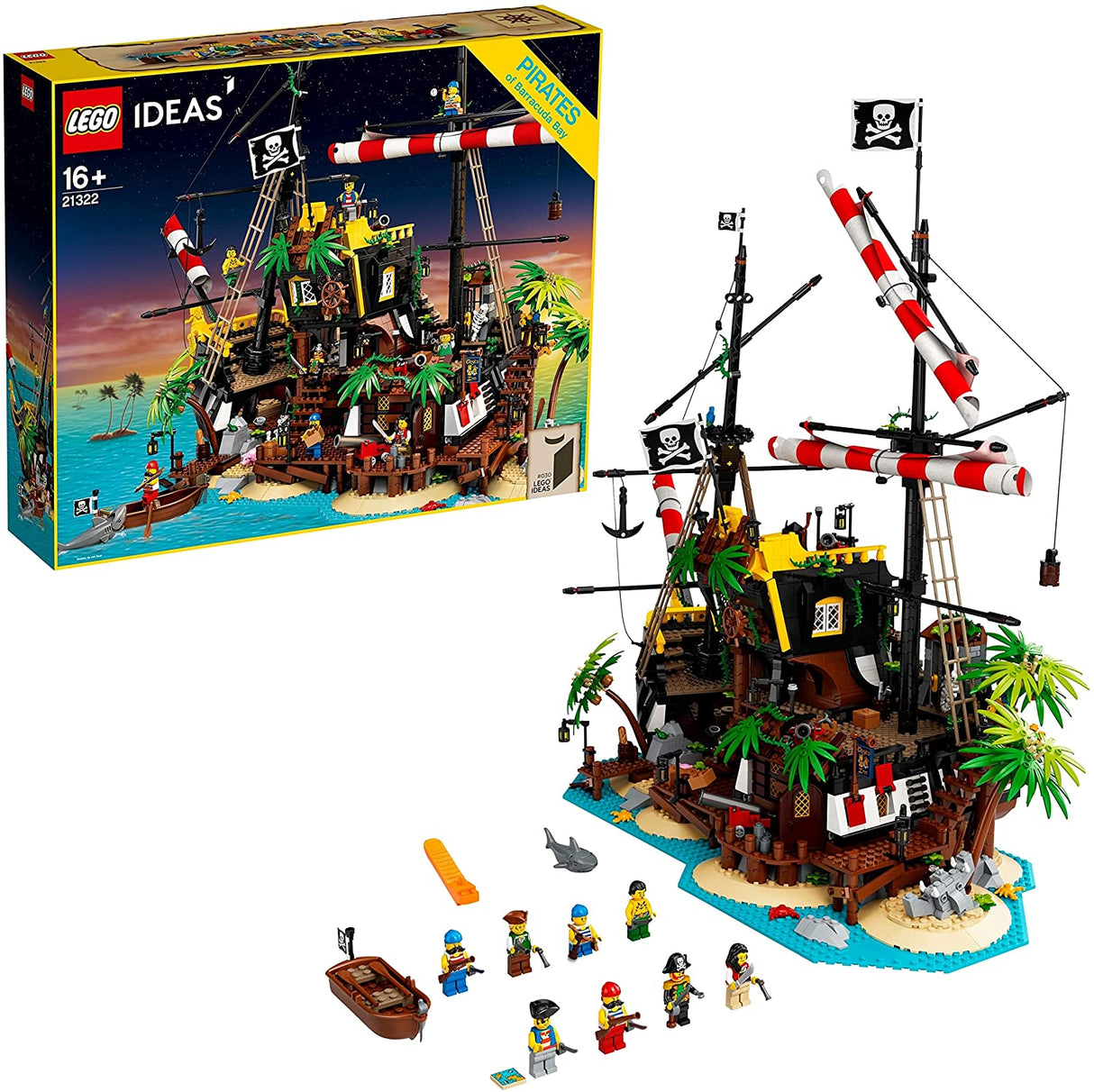 LEGO Ideas 21322 Os Piratas da Baía da Barracuda