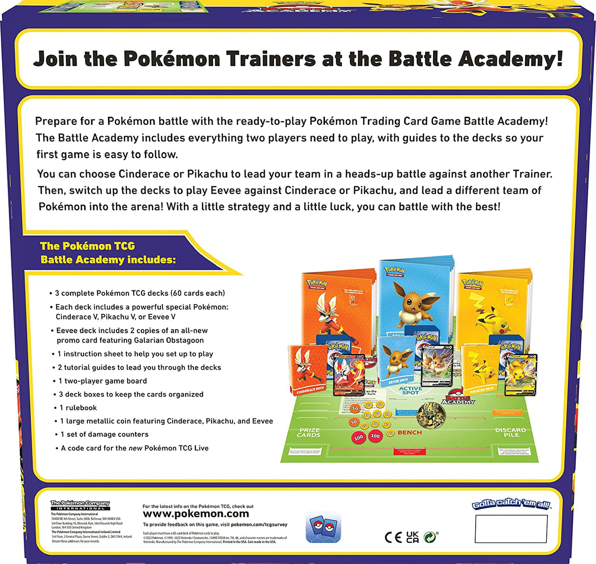 Pokémon Battle Academy - Versão 2022
