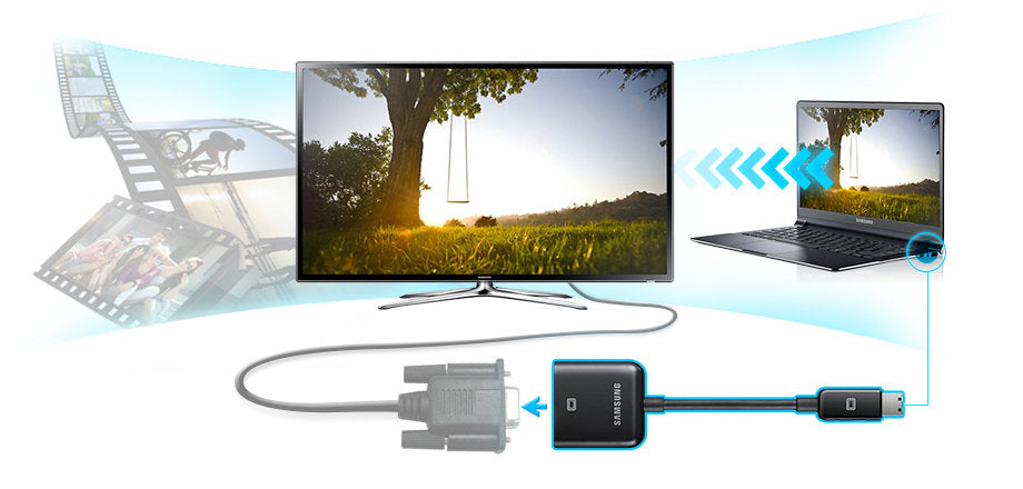 Cabo Adaptador Micro VGA 12pin para VGA - AA-AV0N12B