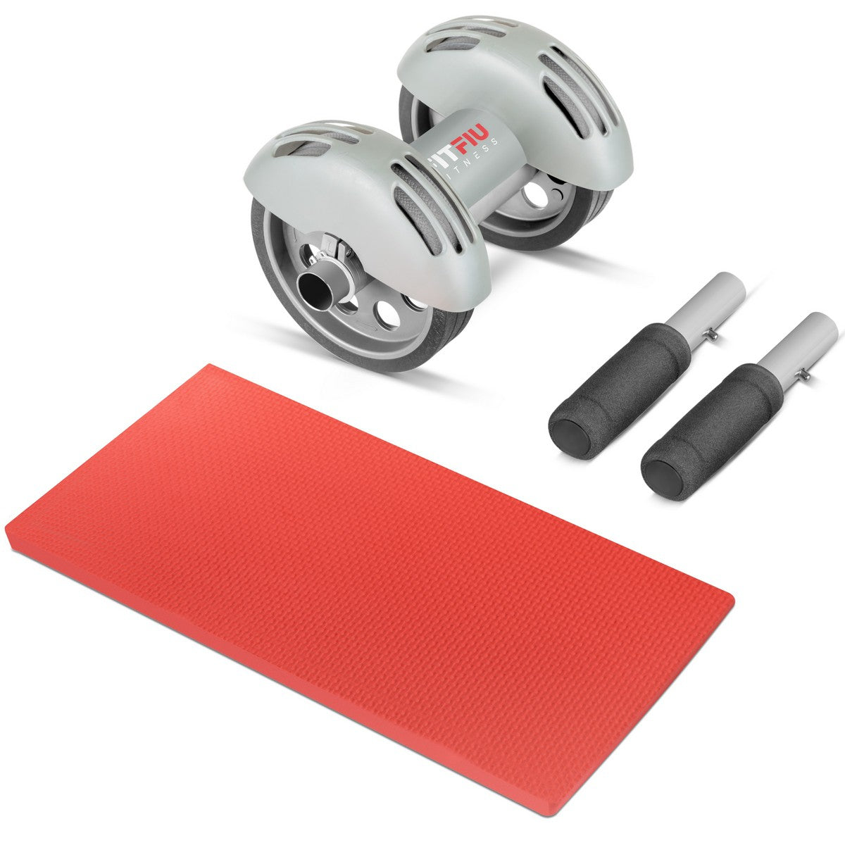 AB RODA PRO Rolo de exercício abdominal e braços Fit Fiu Fitness AB WHEEL PRO