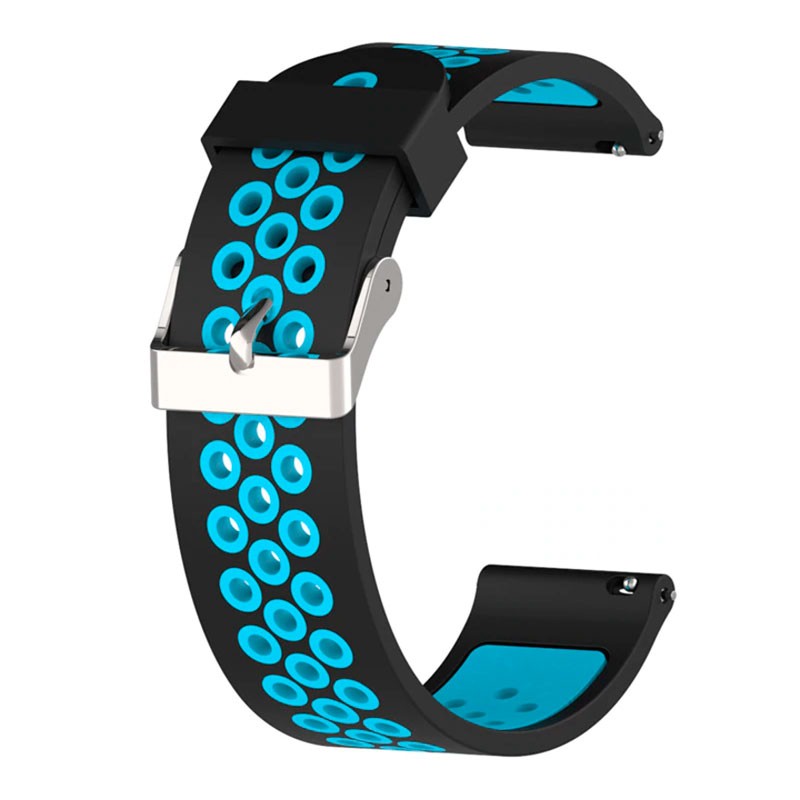 Pulseira de Substituição 20mm Xiaomi Amazfit GTS / Bip / Bip Lite / Bip S / GTR 42mm / Ticwatch / Huawei / Samsung Silicone (Azul)