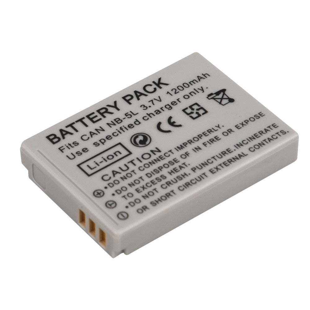 Bateria Compatível Canon NB-5L 1200mAh - Multi4you®