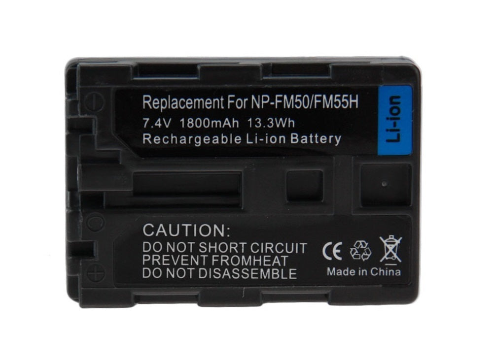 Bateria Compatível Sony NP-FM50 / NP-FM55H 1800mAh - Multi4you®