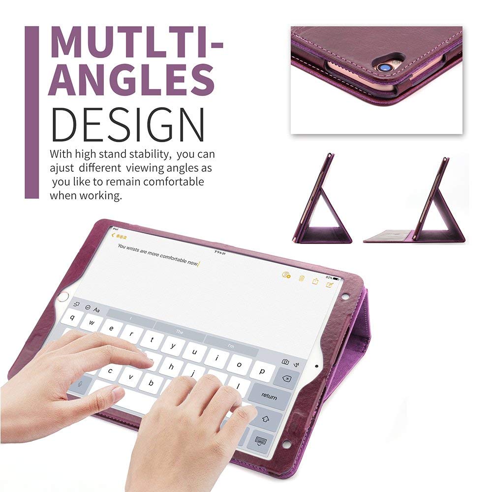 Boriyuan Capa para iPad Pro 10.5" (Púrpura)