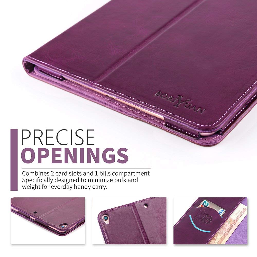 Boriyuan Capa para iPad Pro 10.5" (Púrpura)