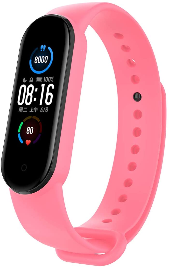Bracelete para Pulseira Xiaomi Mi band 3 / 4 Rosa