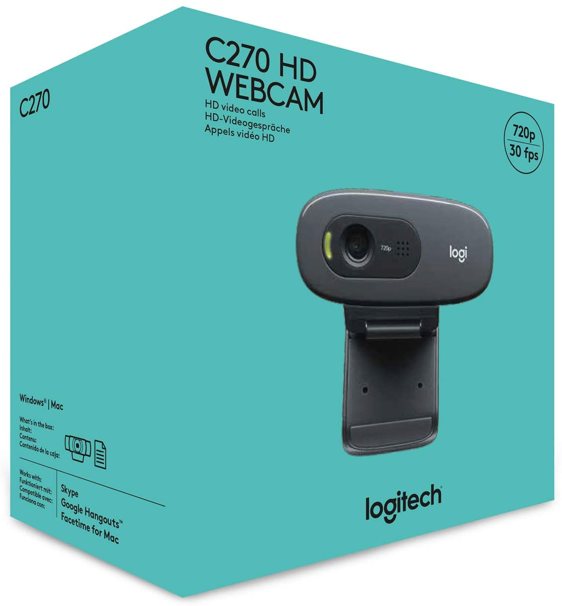 Logitech Webcam C270 HD