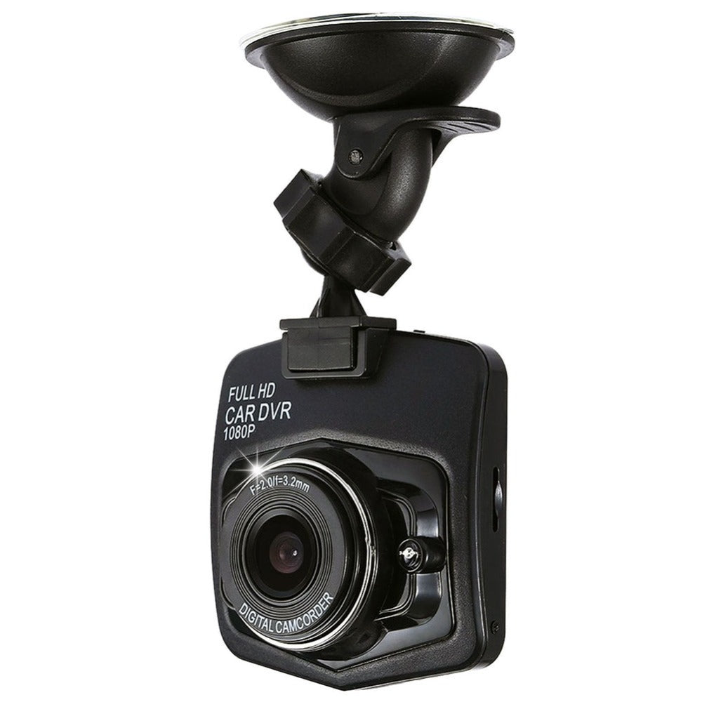 Câmera HD para Carro Alta Qualidade DVR Gravador De Vídeo 2.4 Polegada 1080 P 12 Mega Pixels porta USB e Leitor SD - Multi4you®