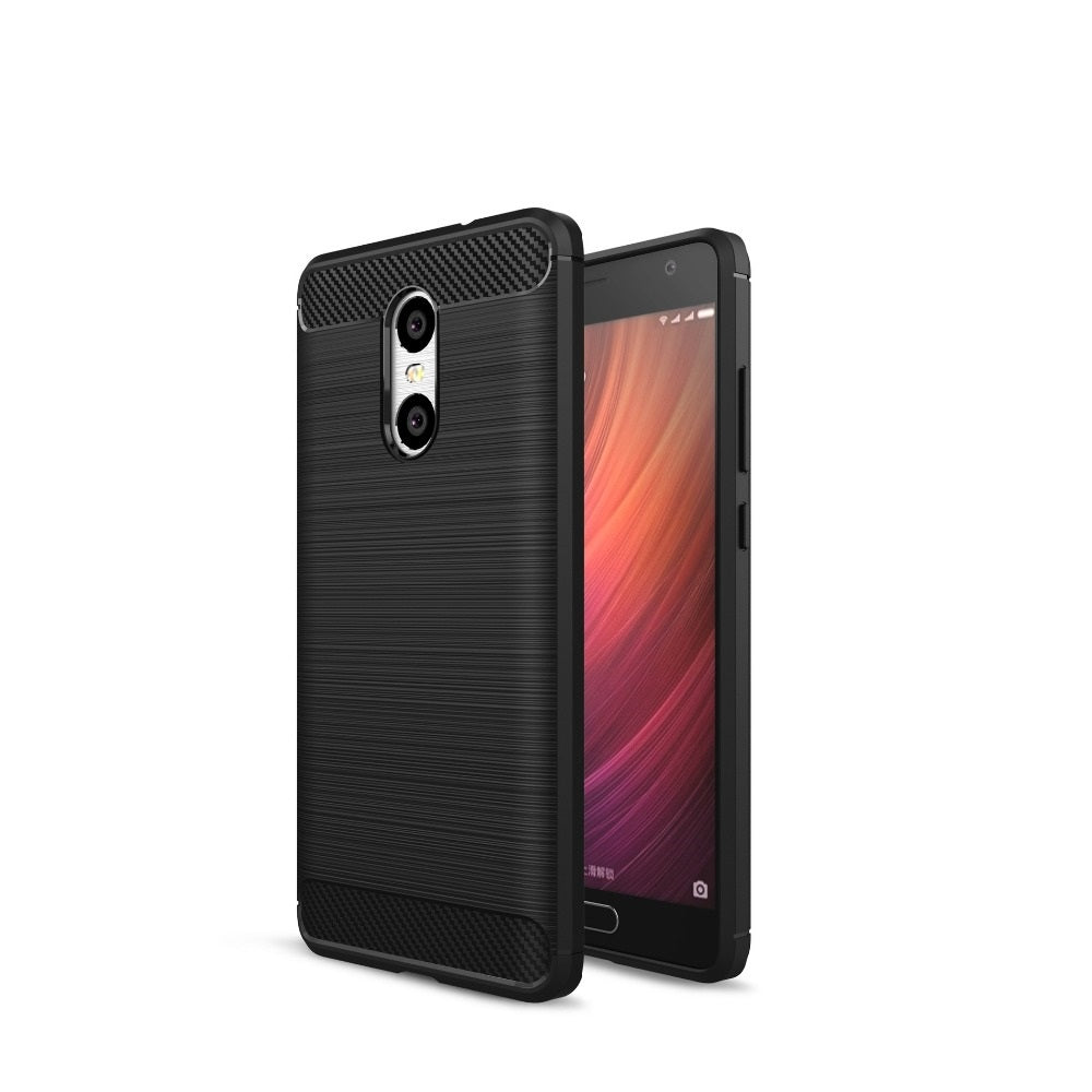 Capa Carbon Gel TPU Carbono Preto para Xiaomi Redmi Pro - Multi4you®
