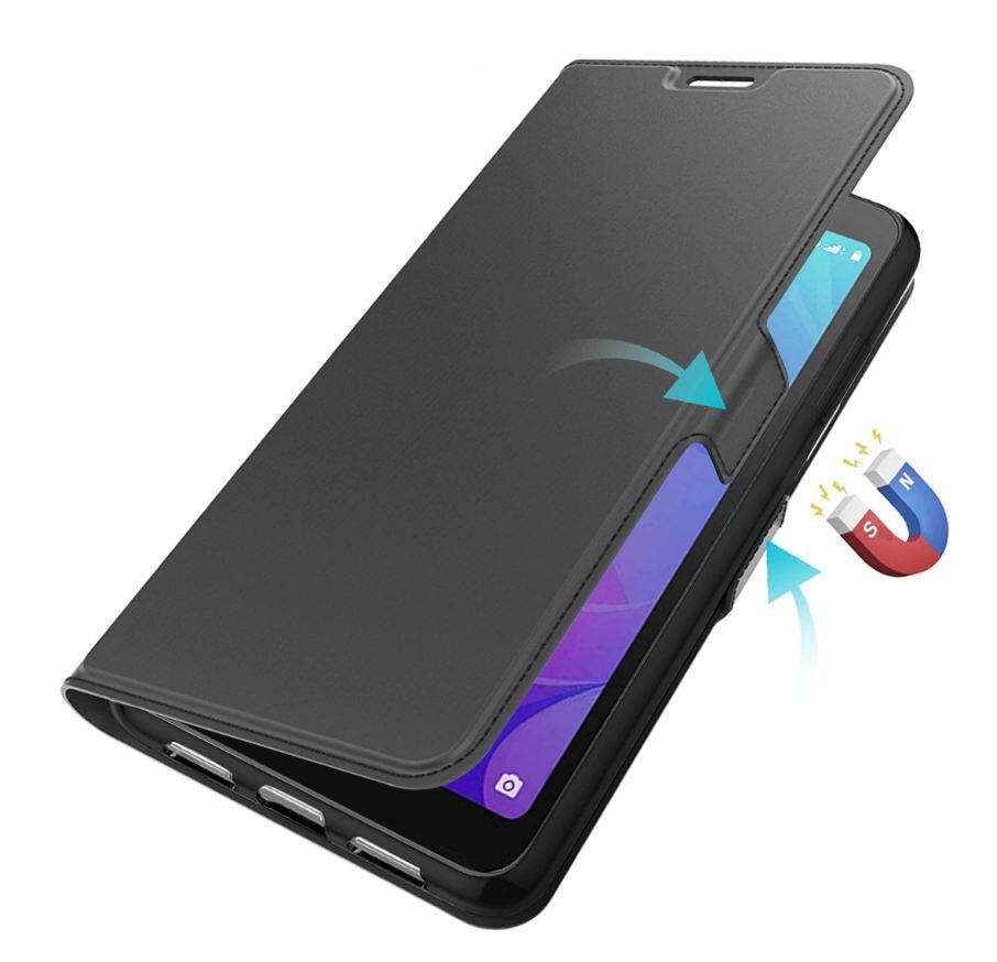 Capa Carteira Tipo Livro Slim para Meizu C9 / C9 Pro - Multi4you®