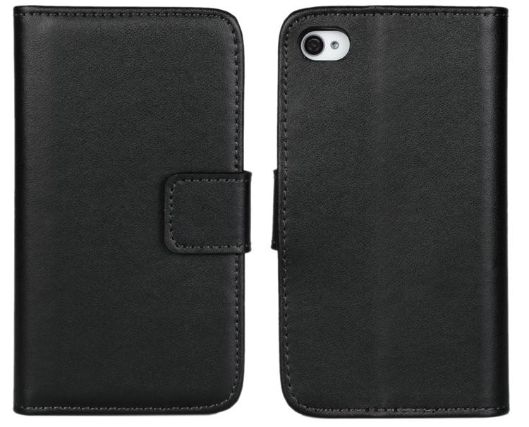 Capa Carteira Tipo Livro Wallet para Apple iPhone 4